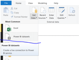 powerbi datasets